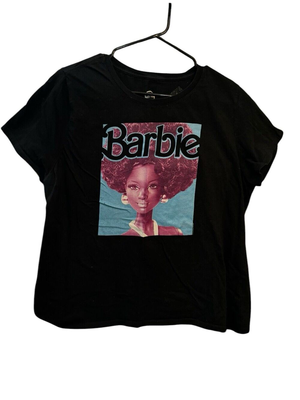 Mattel Afro Barbie African American Woman’s T Shirt XL 2019